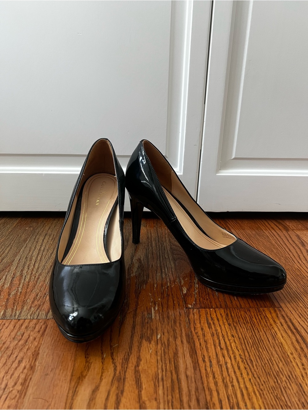 Cole Haan Black Patent Leather High Heels
